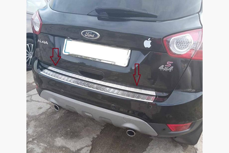 Ford Kuga 2008-2013 Trunk trim stainless steel Image