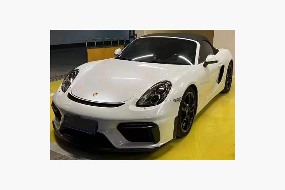 Porsche Boxster/Cayman 981 2013-2016 Front bumper assembly (982 GT4 style) Image
