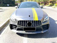 Mercedes C-class W205 2014-2021 Body kit with diffuser for Coupe (Black Mamba C63GT design) photo 3