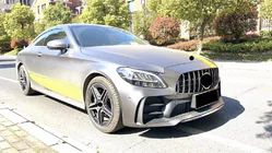 Mercedes C-class W205 2014-2021 Body kit with diffuser for Coupe (Black Mamba C63GT design) photo 2