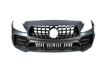 Mercedes C-class W205 2014-2021 Body kit with diffuser for Coupe (Black Mamba C63GT design) photo 6