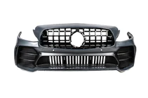 Mercedes C-class W205 2014-2021 Body kit with diffuser for Coupe (Black Mamba C63GT design) photo 11