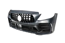 Mercedes C-class W205 2014-2021 Body kit with diffuser for Coupe (Black Mamba C63GT design) photo 12