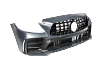 Mercedes C-class W205 2014-2021 Body kit with diffuser for Coupe (Black Mamba C63GT design) photo 13