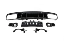 Mercedes C-class W205 2014-2021 Body kit with diffuser for Coupe (Black Mamba C63GT design) photo 7