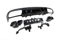 Mercedes C-class W205 2014-2021 Body kit with diffuser for Coupe (Black Mamba C63GT design) photo 9