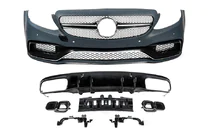 Mercedes C-class W205 2014-2021 Body kit with diffuser for Coupe (AMG C63-design 2014-2018) photo 1