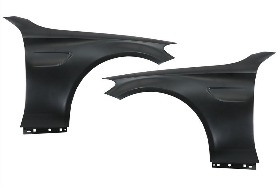Mercedes C-class W205 2014-2021 Fenders C63 AMG Style (Aluminum, 2 pcs) Image