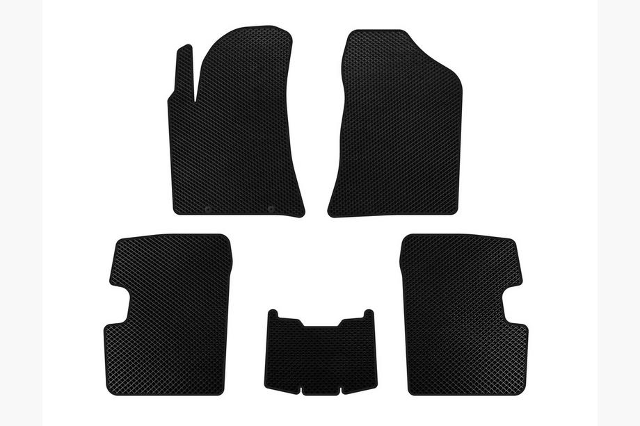 BYD F3 2013-2015 EVA Floor Mats (SD, Black) Image