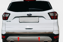 Ford Kuga/Escape 2013-2019 Trunk trim stainless steel Carmos - Turkish Stainless Steel photo 3