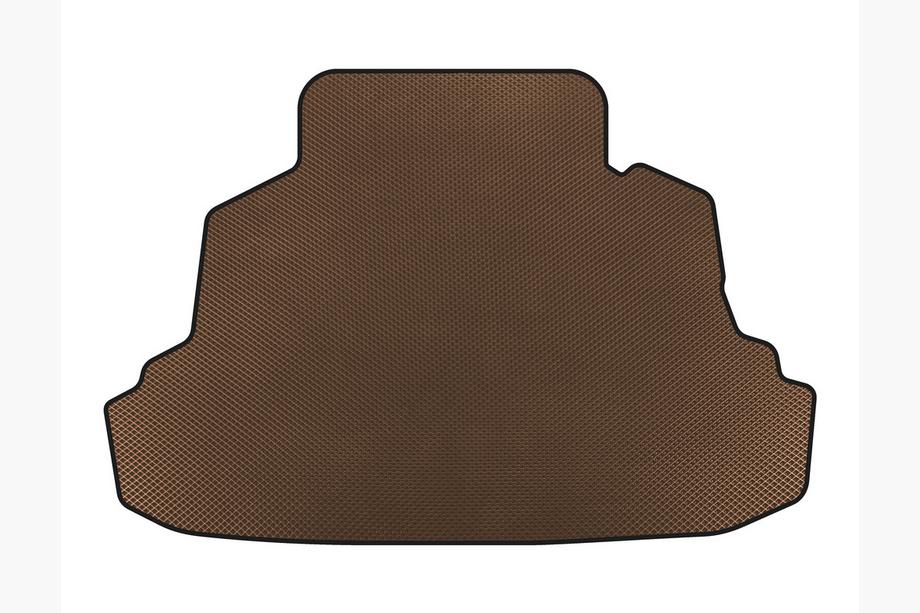 BYD F3 2013-2015 EVA Trunk Mat (SD, Brown) Image