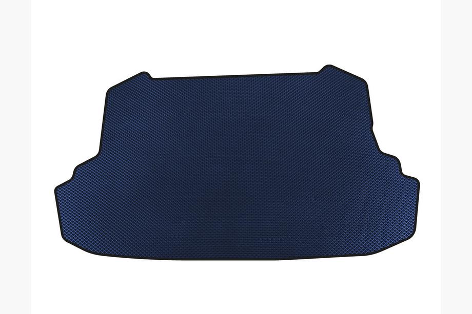 BYD F3 2013-2015 EVA Trunk Mat with Cutout for Gas Cylinder, SD, Blue Image