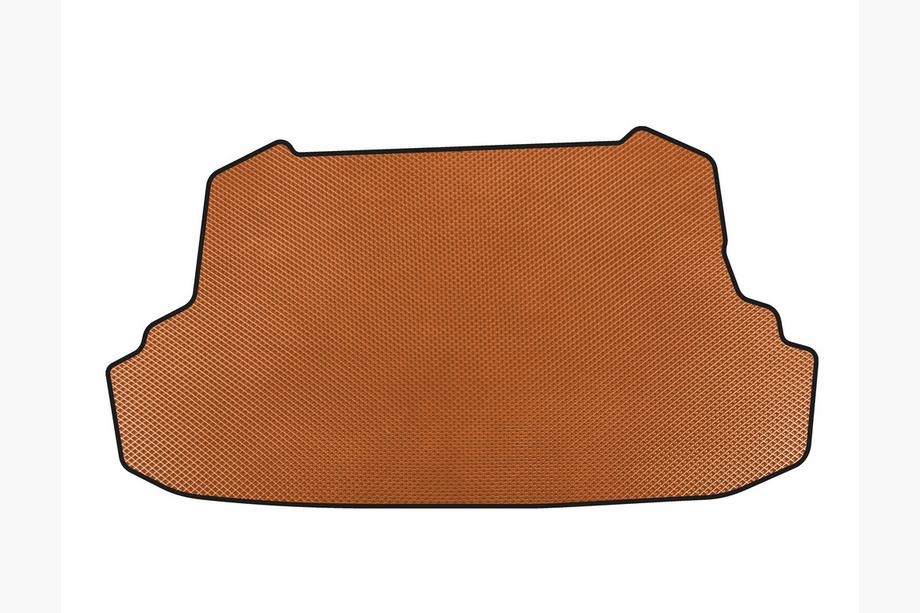 BYD F3 2013-2015 EVA Trunk Mat with Cutout for Gas Cylinder, SD, Orange Photo 1