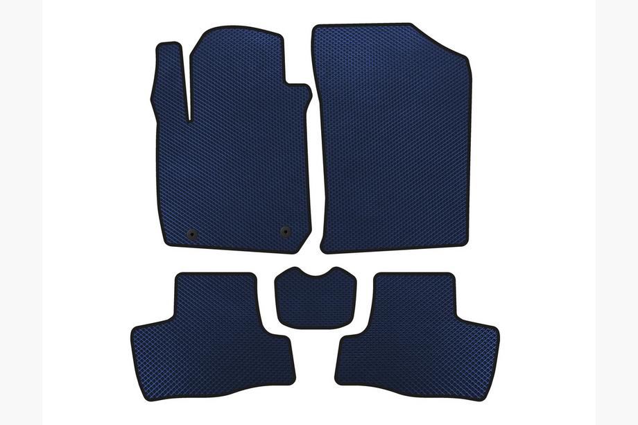 BYD F0 2008-2014 EVA Floor Mats (Blue) Image