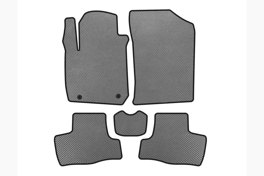 BYD F0 2008-2014 EVA Floor Mats (Gray) Image