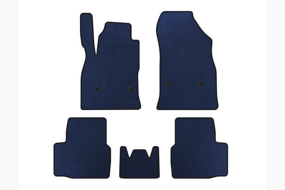 Chevrolet Cruze 2016-2019 EVA Floor Mats (SD, Blue) Image