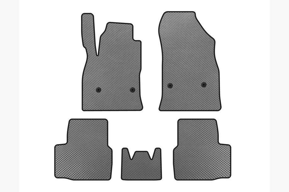 Chevrolet Cruze 2016-2019 EVA Floor Mats (SD, Gray) Image