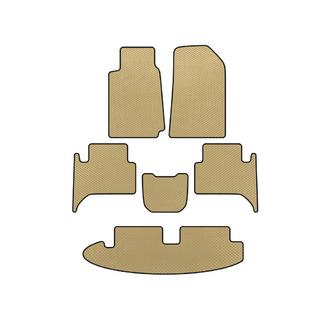 EVA Floor Mats (3 Rows, Beige)