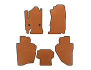 Chevrolet Silverado 2013-2019 EVA Floor Mats (Orange) photo 1