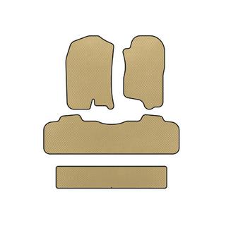 EVA Floor Mats (3 Rows, 2007-2014, Beige)