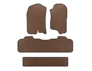 Chevrolet Tahoe 2007-2014 EVA Floor Mats (3 Rows, 2007-2014, Brown) photo 1