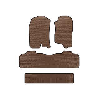 EVA Floor Mats (3 Rows, 2007-2014, Brown)