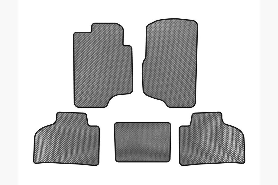 Chevrolet Silverado 2007-2013 EVA Floor Mats (Gray) Image
