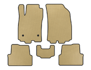 Chevrolet Sonic 2011-2022 EVA Floor Mats (HB, Beige) photo 1