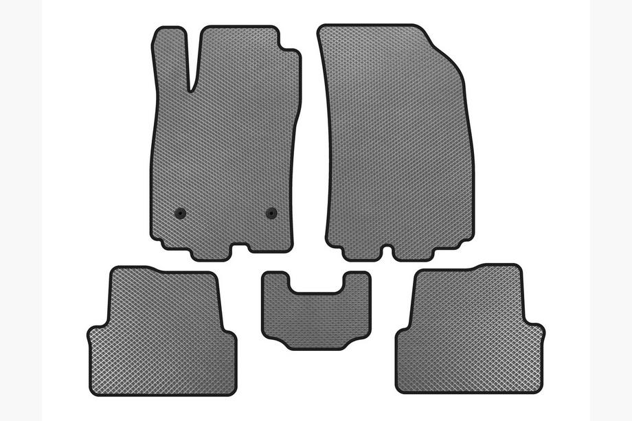 Chevrolet Sonic 2011-2022 EVA Floor Mats (HB, Gray) Image
