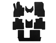 Mitsubishi Grandis 2003-2011 EVA Floor Mats (3 Rows, Black) photo 1