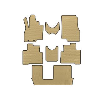 EVA Floor Mats (3 Rows, Beige) Mitsubishi Grandis 2003-2011