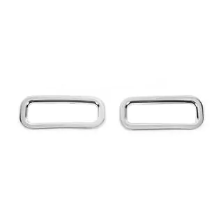 Rear reflector trim (2 pcs, stainless steel) photo 2
