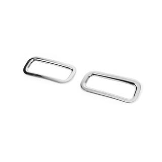 Rear reflector trim (2 pcs, stainless steel) Ford Custom 2013-2022 photo 3
