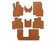 Mitsubishi Grandis 2003-2011 EVA Floor Mats (3 Rows, Orange) photo 1