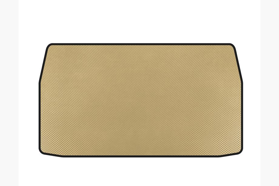 Mitsubishi Grandis 2003-2011 EVA Trunk Mat (3 Rows, Beige) Image