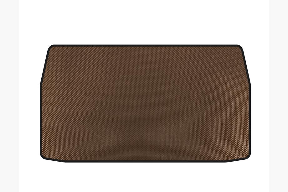 Mitsubishi Grandis 2003-2011 EVA Trunk Mat (3 Rows, Brown) Image