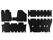 Toyota Sienna 2003-2009 EVA Floor Mats (3 Rows, Black) photo 1