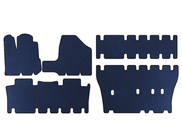 Toyota Sienna 2003-2009 EVA Floor Mats (3 Rows, Blue) photo 1