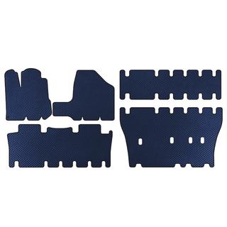EVA Floor Mats (3 Rows, Blue)