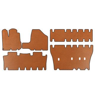 EVA Floor Mats (3 Rows, Orange)