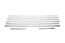 Ford Custom 2013-2022 Lower Window Trim Moldings (8 pcs, Stainless Steel) photo 2