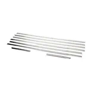Lower Window Trim Moldings (8 pcs, Stainless Steel) photo 3