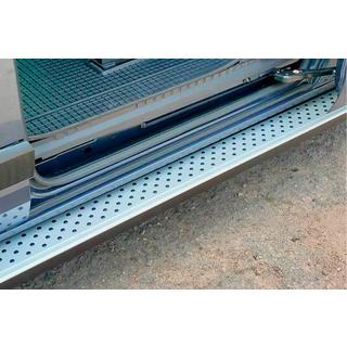 Side Steps Allmond Grey (2 pcs, Aluminum) Ford Custom 2013-2022 photo 2