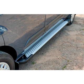 Side Steps Allmond Grey (2 pcs, Aluminum) Ford Custom 2013-2022 photo 1