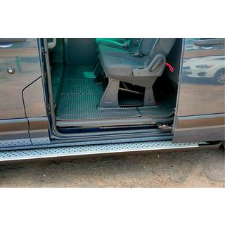 Side Steps Allmond Grey (2 pcs, Aluminum) Ford Custom 2013-2022 photo 3