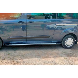 Side Steps Allmond Grey (2 pcs, Aluminum) Ford Custom 2013-2022 photo 4