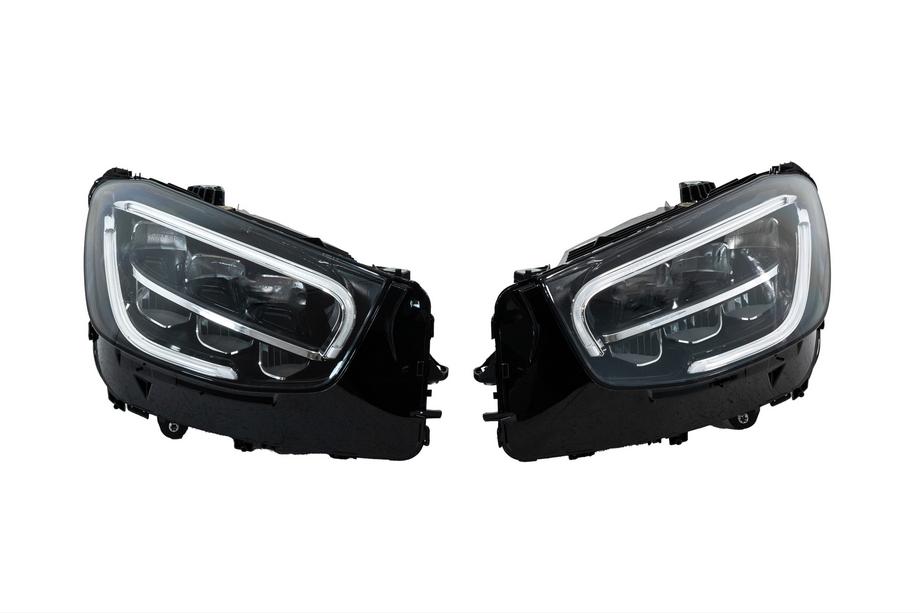 Mercedes GLC coupe C253 2016-2023 Front LED headlights High Performance (2 pcs, with control units) Image