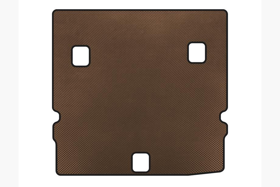 Chevrolet Orlando 2010-2018 EVA Trunk Mat V-2 (Brown) Image