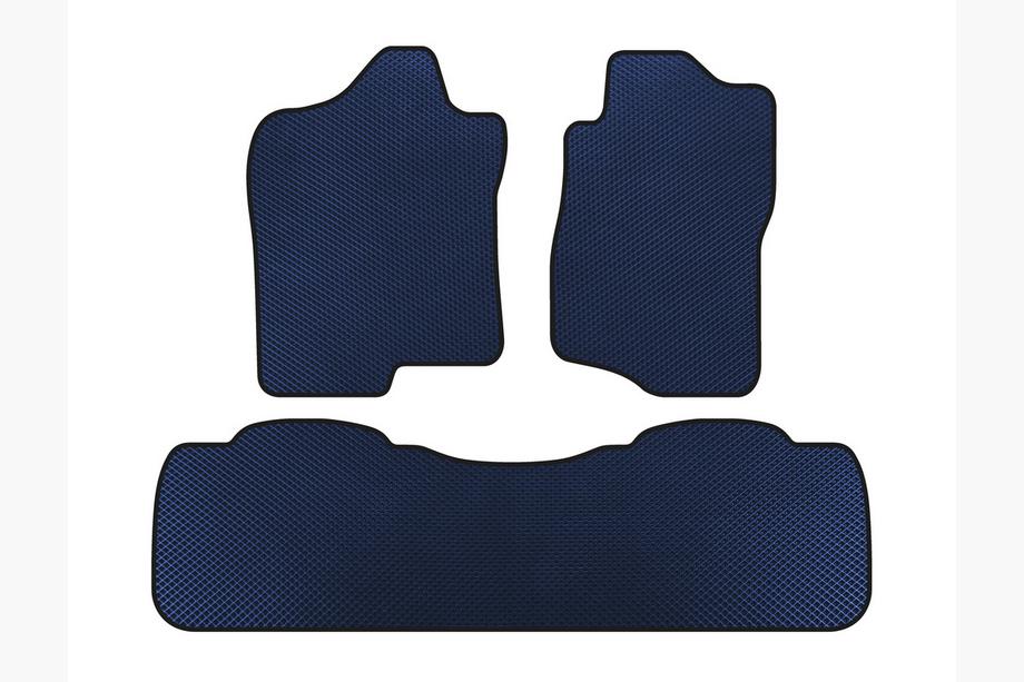 Chevrolet Suburban 2007-2014 EVA Floor Mats (Blue) Image