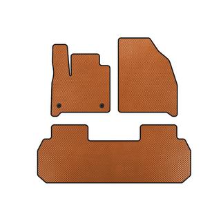EVA Floor Mats (2 Rows, Orange)